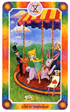 「不思議の国のアリス」カード